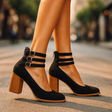 Sarah - Chic Block Heels