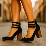 Sarah - Chic Block Heels