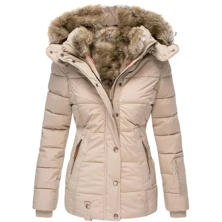 Anaïs - Sophisticated Chic Coat - Charlotte & Willow, detail