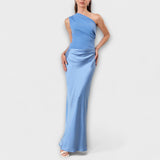 Anaïs - Asymmetrical Satin Gown