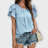 Clara - Swiss Dot Top