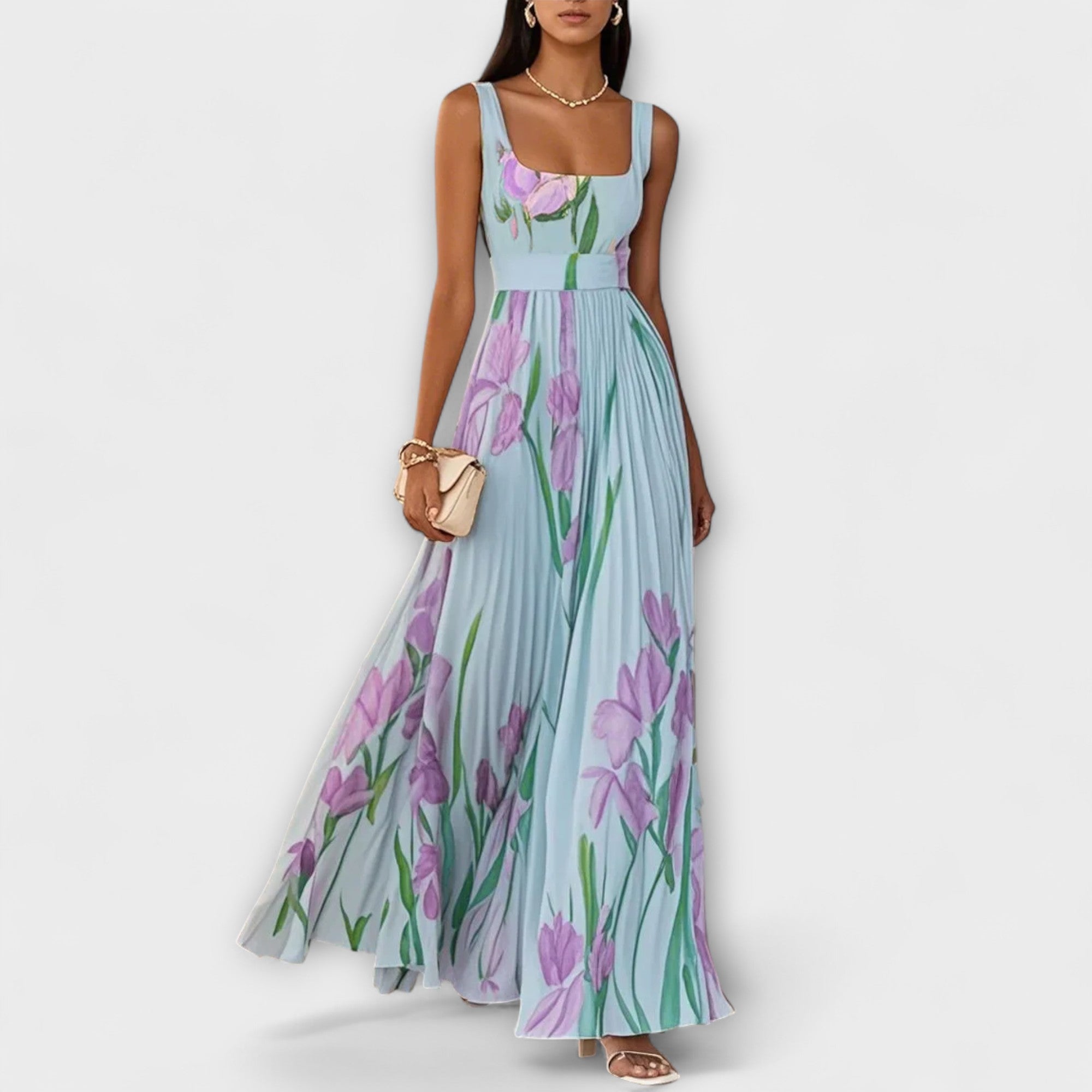Justine - Robe Maxi Élégante