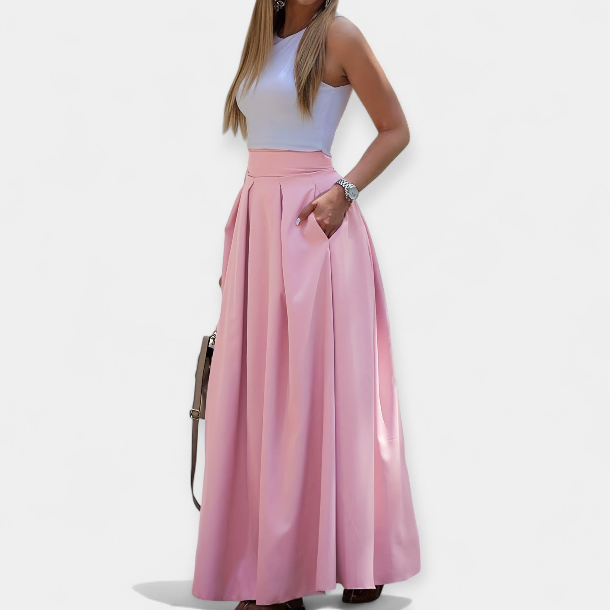 Dearbhla - Chic Midi Skirt - Charlotte & Willow