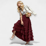 Amélie - Chic Tulle Midi Skirt