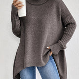 Isla - Oversized Turtleneck Sweater
