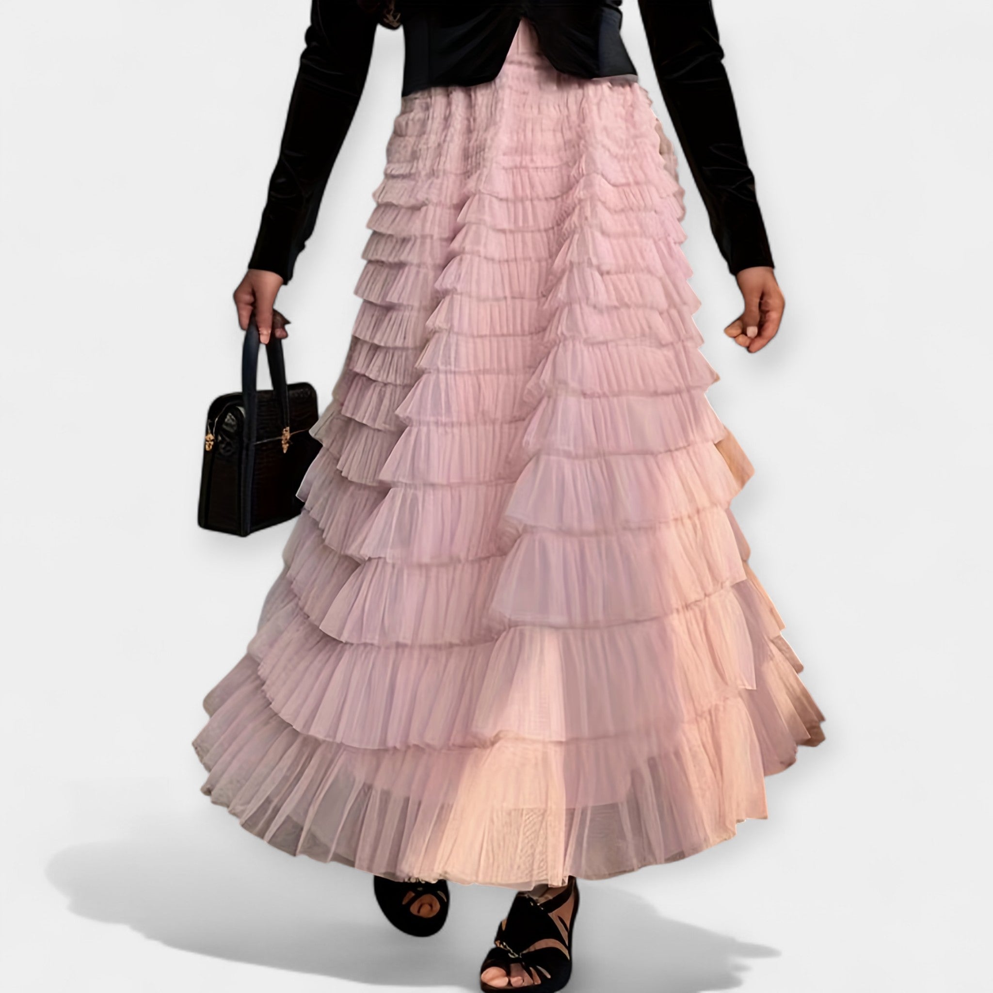 Aoibhe - Chic Midi Skirt - Charlotte & Willow, product photo 8