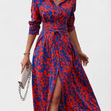 Apolline - Chic Animal Print Dress