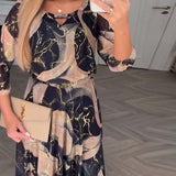 Elegant chiffon dress