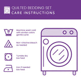 Soulbound Roots 3-Piece Quilted Bedding Set