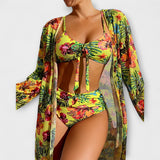 Justine - V-Neck Swimwear Set