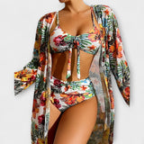 Justine - V-Neck Swimwear Set