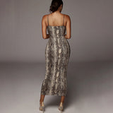 Céline - Tailored Leopard Print Dress