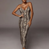 Céline - Tailored Leopard Print Dress