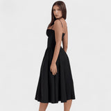 Maëva - Midi Length Corset Dress