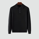 Inès - Merino Wool Polo Sweater