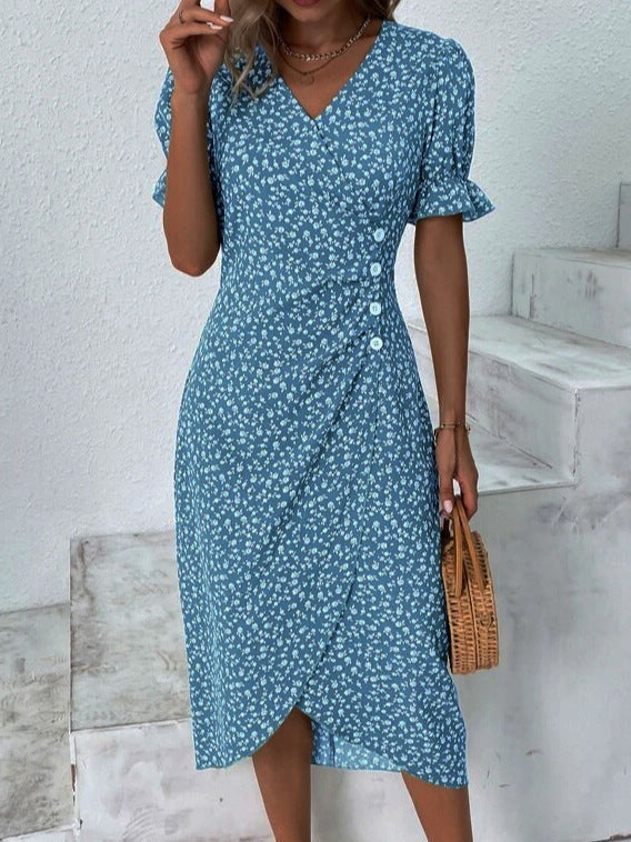 Clara - Robe Enveloppante Légère