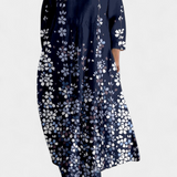 Valentine's Day Floral Maxi Dress