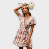 Anaïs - Floral Mini Dress