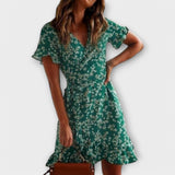 Céline - Floral Mini Dress