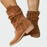 Élodie - Cozy Suede Ankle Boots