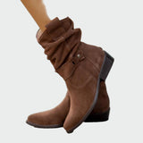 Élodie - Cozy Suede Ankle Boots