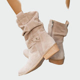 Élodie - Cozy Suede Ankle Boots