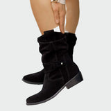 Élodie - Cozy Suede Ankle Boots