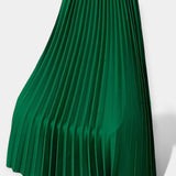 Céline - Elegant Long Pleated Skirt