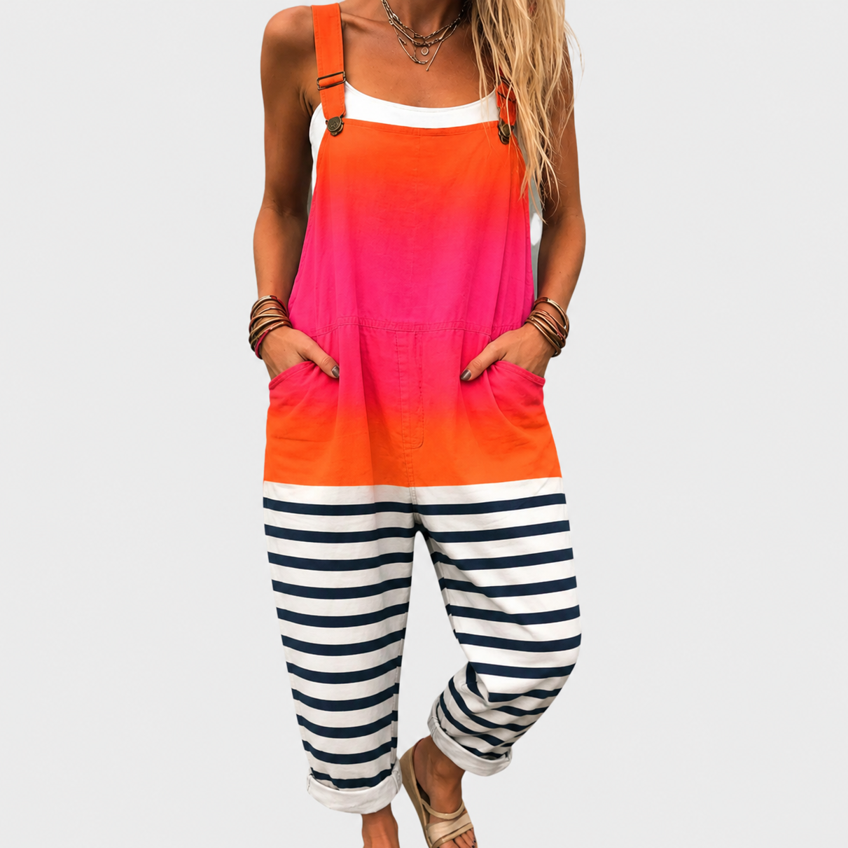 Stylish Comfort Dungarees - Charlotte & Willow