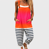 Cozy Printed Dungarees