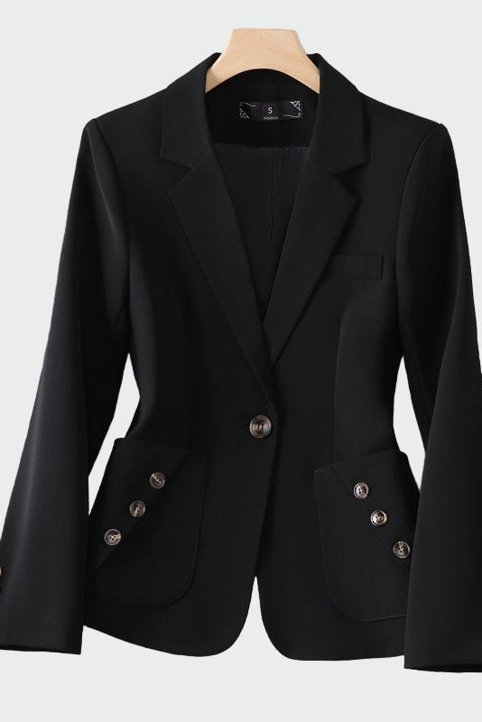 Anaïs - Manteau Élégant Minimaliste