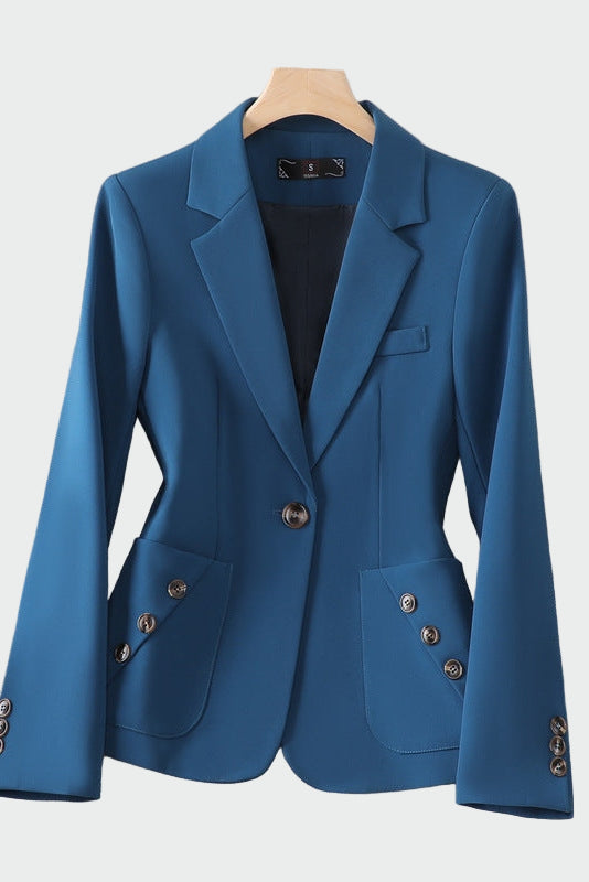 Anaïs - Manteau Élégant Minimaliste