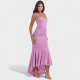 Inès - Elegant Sculpted Silhouette Dress
