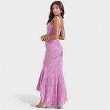 Inès - Elegant Sculpted Silhouette Dress