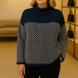 Caitlín | Stand-Up Collar Jumper