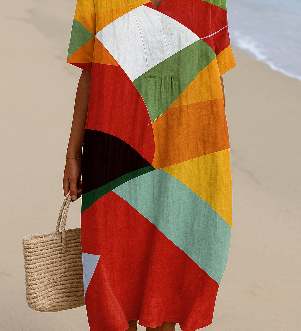 Aoibheann - Chic Dress - Charlotte & Willow, front