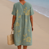 Bríd - Chic Dress - Charlotte & Willow, back
