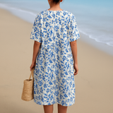 Cara - Chic Dress - Charlotte & Willow, back