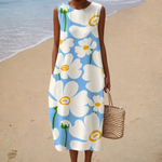 Concepta Solar Graphic Dress - Charlotte & Willow