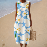 Concepta Solar Graphic Dress - Charlotte & Willow
