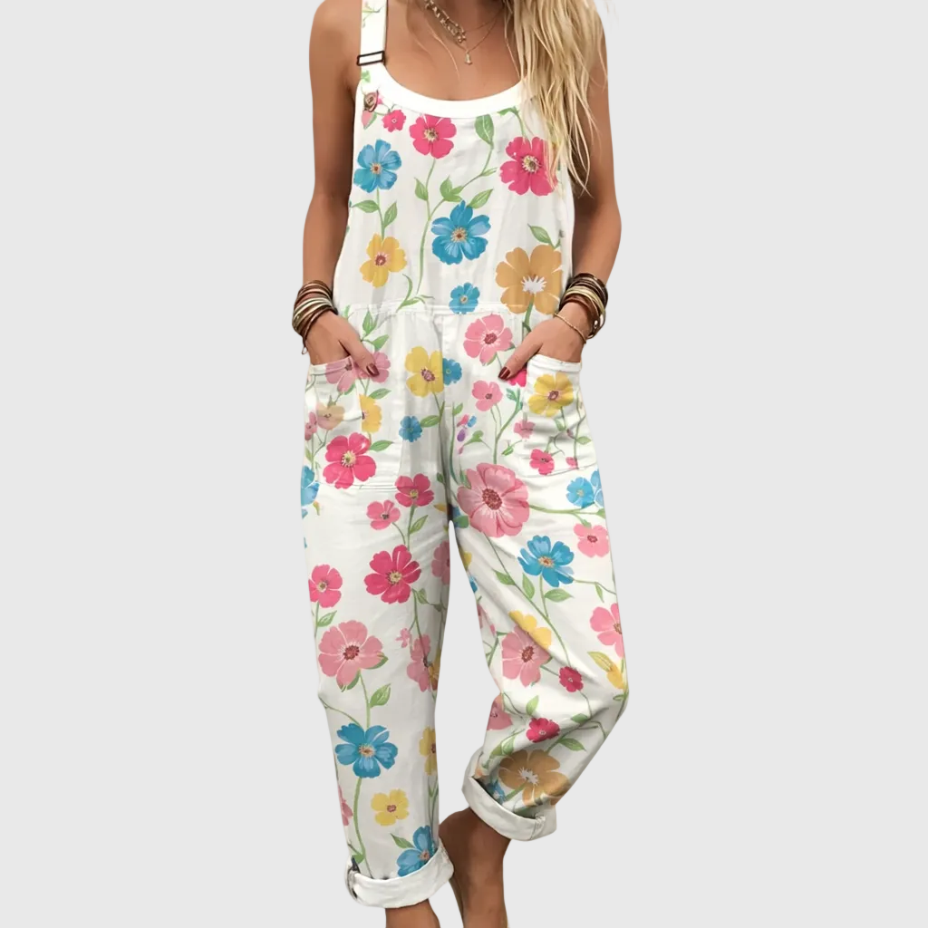 Confident Graphic Dungarees - Charlotte & Willow