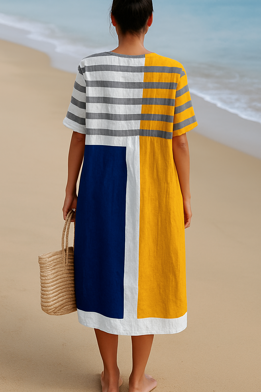 Éimear - Chic Dress - Charlotte & Willow, back