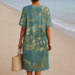 Labhaoise - Sophisticated Dress - Charlotte & Willow, back