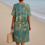 Labhaoise - Sophisticated Dress - Charlotte & Willow, back