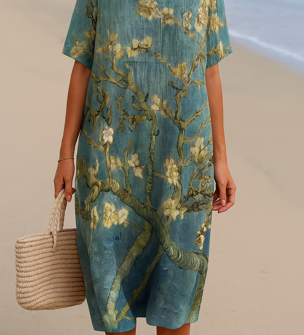 Labhaoise - Sophisticated Dress - Charlotte & Willow, front