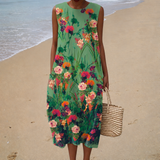Moira Floral Midi Dress - Charlotte & Willow