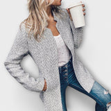 Sarah - Chic Tweed Overcoat