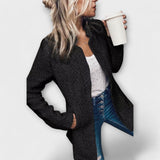 Sarah - Chic Tweed Overcoat