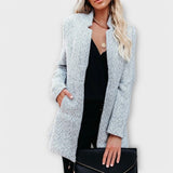 Sarah - Chic Tweed Overcoat