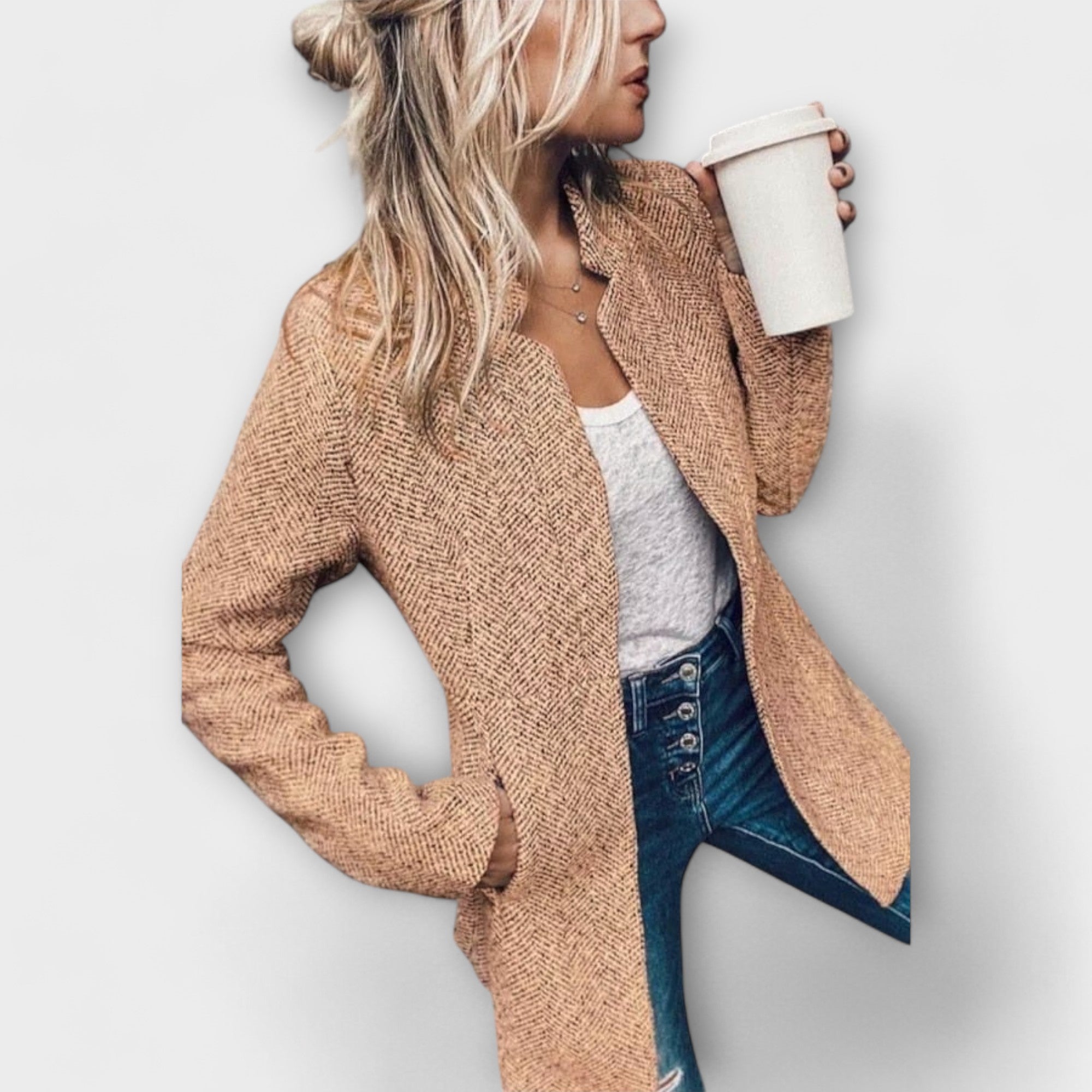 Gobnait - Chic Overcoat - Charlotte & Willow, product photo 6